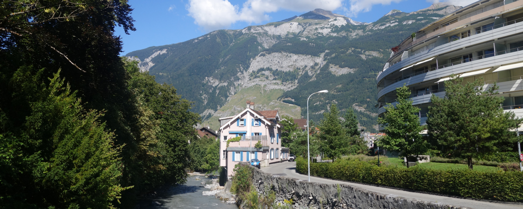 Weg der Plessur entlang