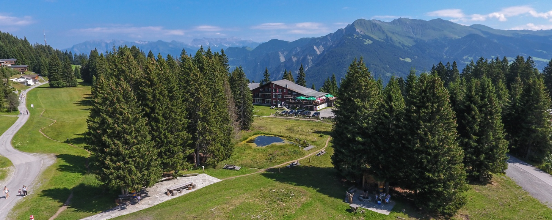 Malixerhof Brambrüesch im Sommer