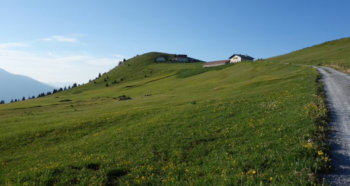 Churer Joch mit Bergrestaurant