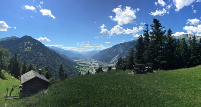 Prächtige Aussicht vom Mittenberg
