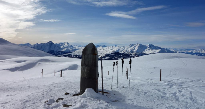 Dreibündenstein im Winter