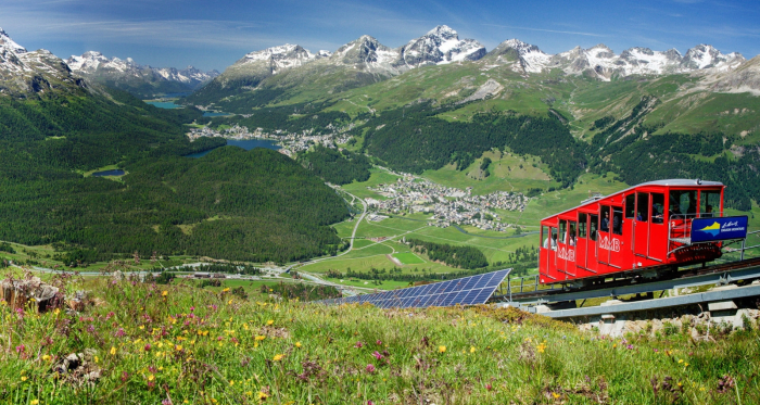 Engadin St. Moritz im Sommer