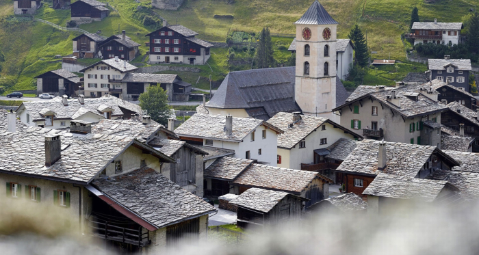 Wakkerdorf Vals im Sommer
