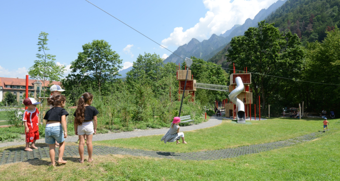 Spielplatz Quader