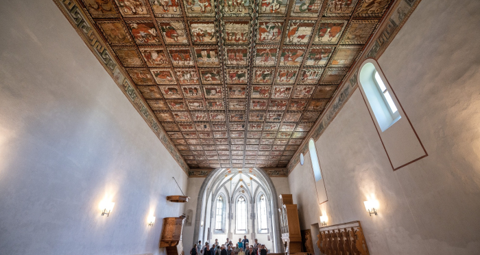 Bilderdecke Kirche St. Martin