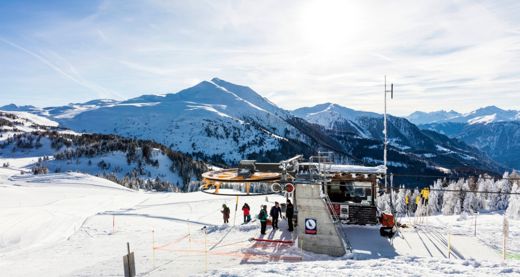 Bergstation Sesselbahn Feldis-Mutta Bergstation Sesselbahn Feldis-Mutta