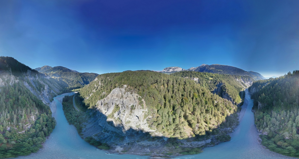 Einzigartige Naturkulisse: Die Rheinschlucht