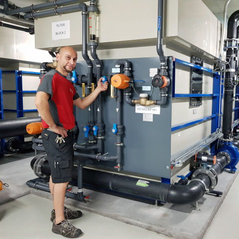Technikführung Bäder- und Eisanlagen