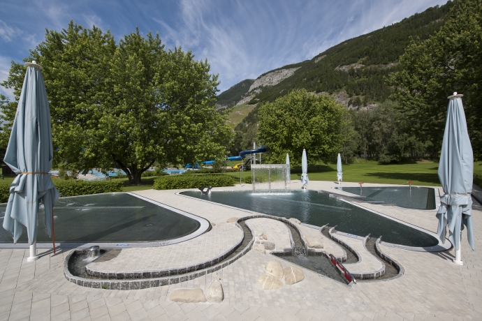 Kinderplanschbecken im Freibad Obere Au