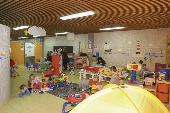 Kinderhort in den Sportanlagen Obere Au