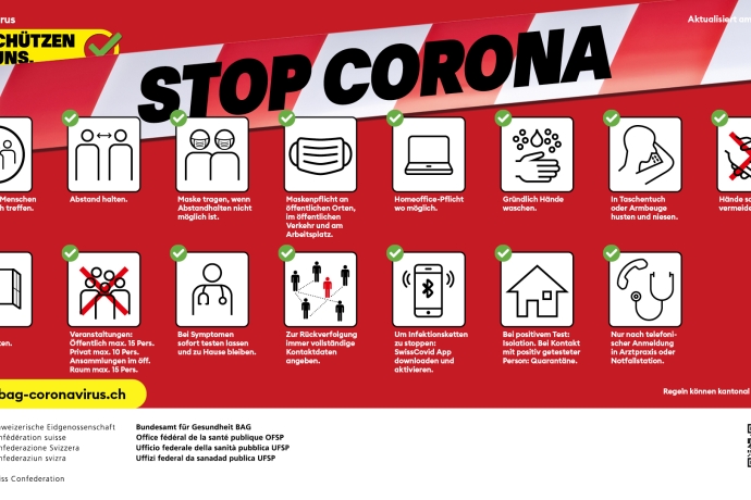 Corona Massnahmen BAG