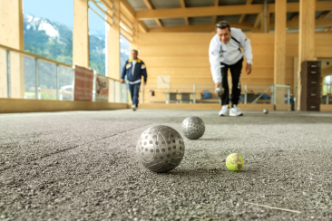 Boccia spielen Obere Au Chur