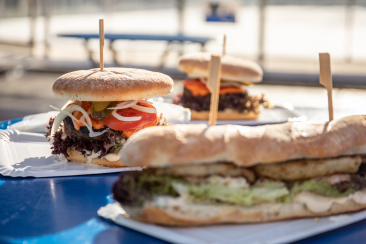 Burger und Sandwiches vom Khurer Gnusswaga