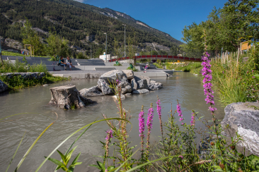 Obertorer Mühlbach auf der Oberen Au Chur
