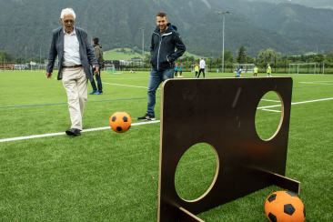 Torwandschiessen Kunstrasenplatz Obere Au Chur