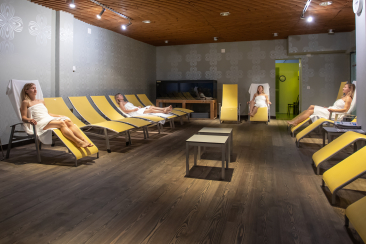 Ruheraum im Wellnessbereich