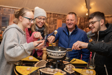 Fondueplausch beim Eisfeld Quader